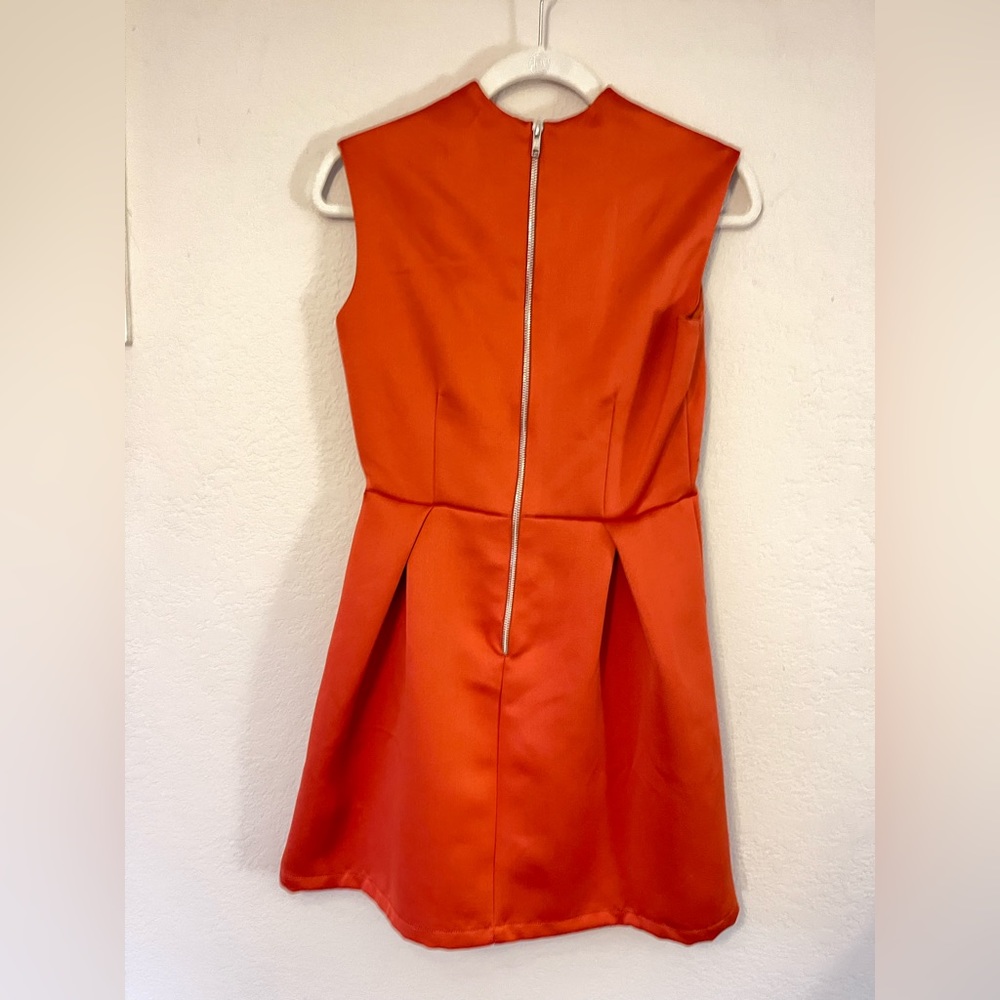 Rust Red Mini-Dress - Picture 4 of 6